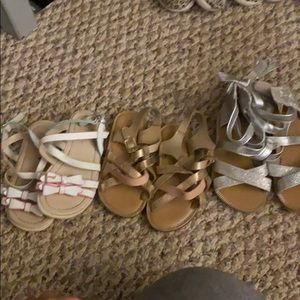 Toddler girls sandals size 7
